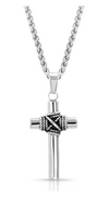 Montana Silversmith Rope Wrapped Cross Necklace