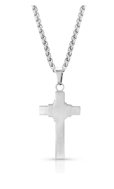 Montana silversmith mens cross necklace deals