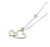 Montana Silversmith Double Heart with Crystal Necklace