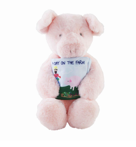 Mud Pie Farm Book Plush Centerville Western Store