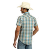 Wrangler Men's Fashion Plaid Short Sleeve Shirt