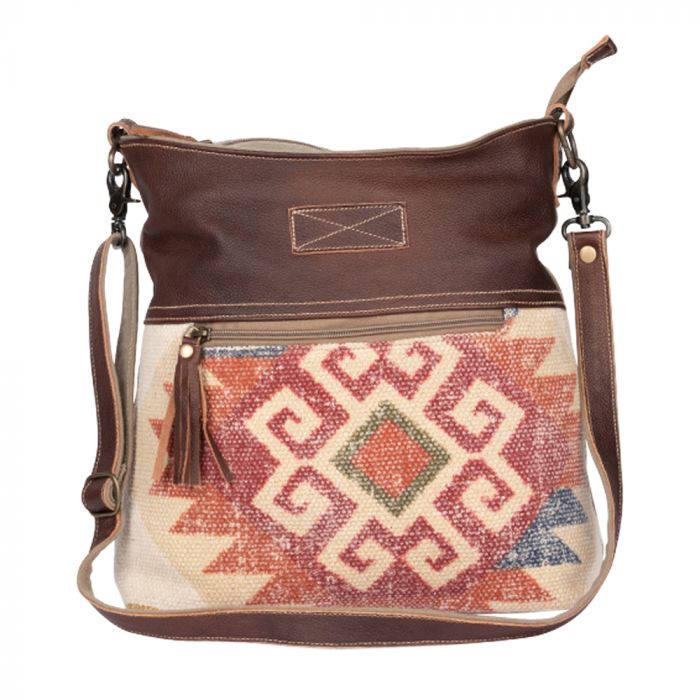 Myra Bag Red Velvet Shoulder Bag