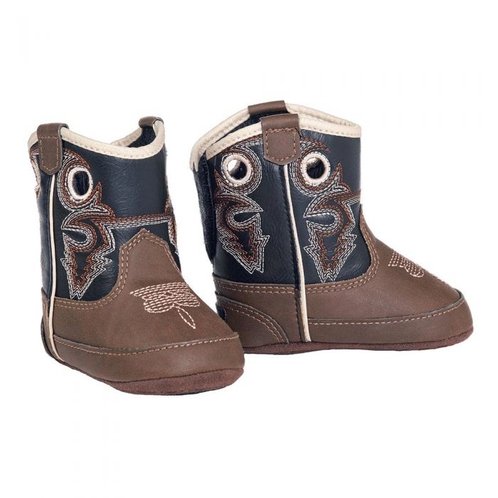 M&F Western Double Barrel Infants Trace Western Boots