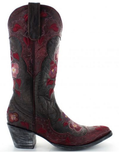 Women's Classic Red Cowgirl Boots
