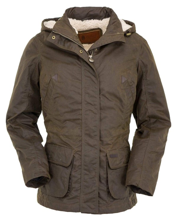 Womens oilskin clearance coat