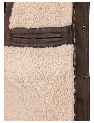 Outback Trading Men's Cobar Vest - Brown