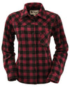 Outback Trading Women's Big Shirt - Wine