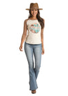 Rock & Roll Cowgirl Women's Desert Rose Tee