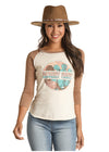 Rock & Roll Cowgirl Women's Desert Rose Tee