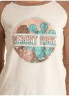 Rock & Roll Cowgirl Women's Desert Rose Tee