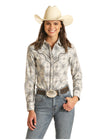 Rock & Roll Cowgirl Women's Floral Print Top