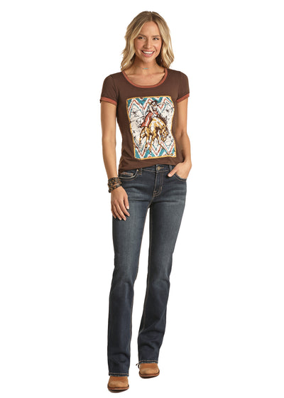 Panhandle Women's Ringer Tee