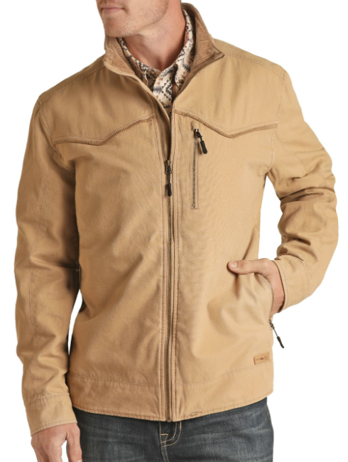 Men's Concealed Carry Cotton Canvas Jacket