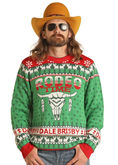 Rock & Roll Dale Brisby Ugly Christmas Sweater
