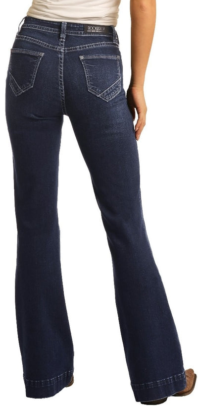 Panhandle Women's High Rise Trouser Extra Stretch Jeans