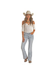 Rock & Roll Cowgirl High Mid Trouser Jean