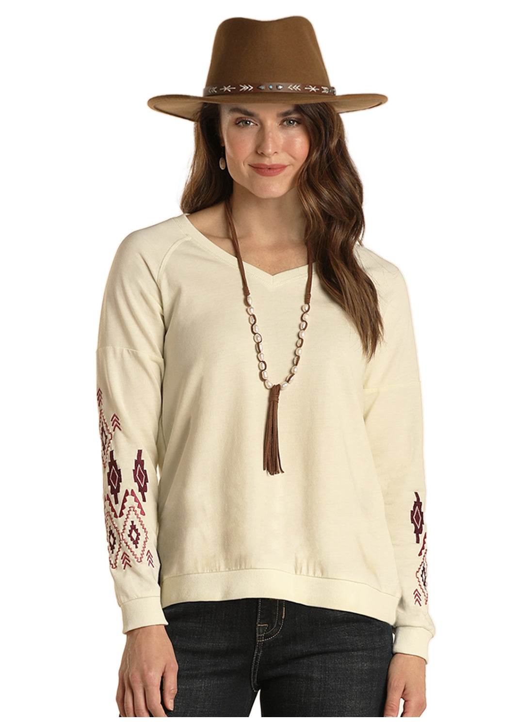 Panhandle Women's Embroidered Sweatshirt