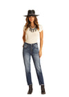 Rock & Roll Cowgirl High Rise Cropped