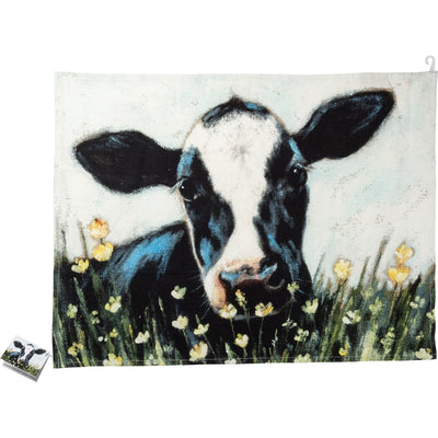 Primitives By Kathy - Kitchen Towel Cow
