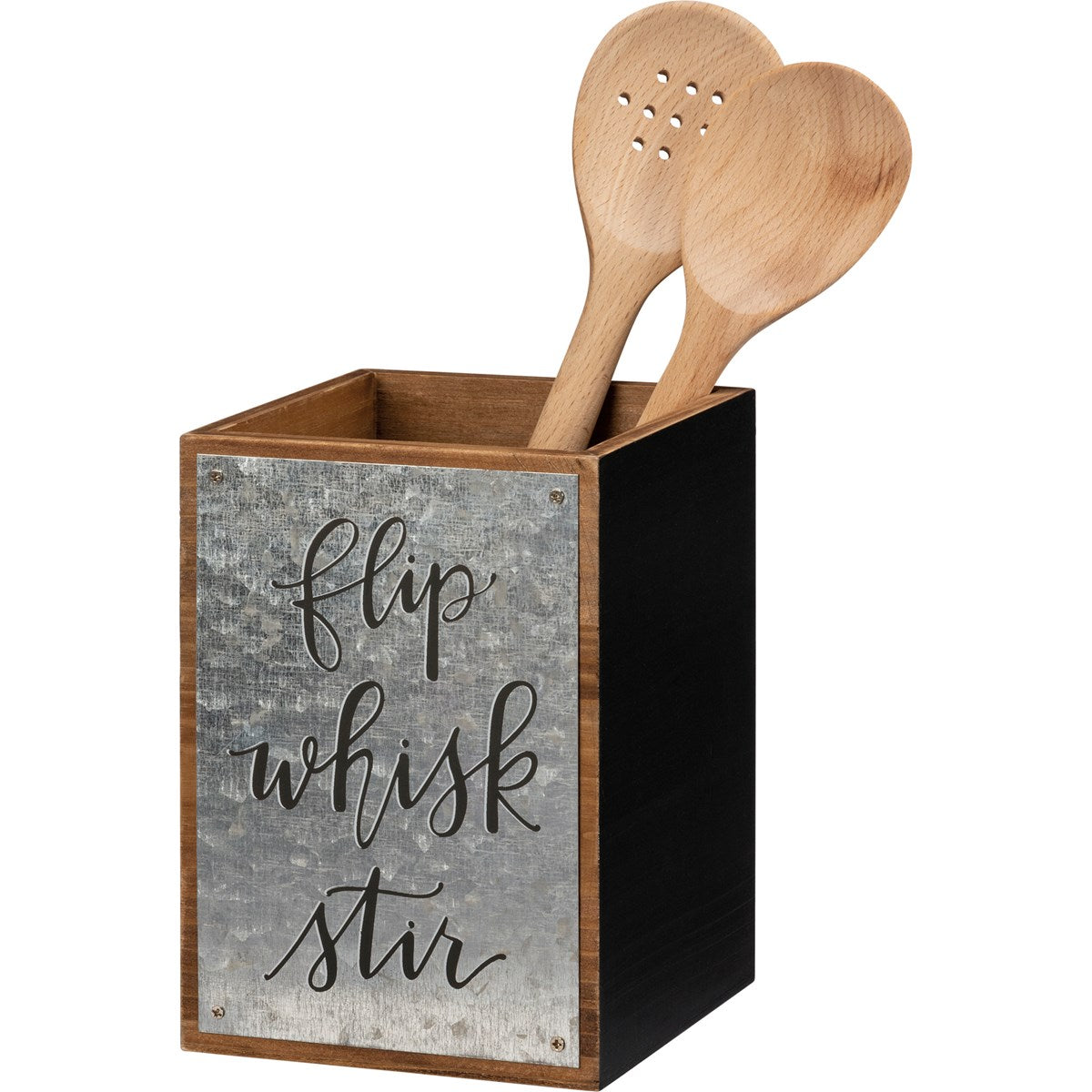 Primitives By Kathy - Utensil Holder Flip Whisk Stir