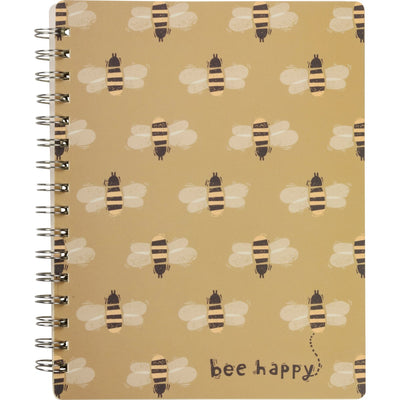 Primitives by Kathy "Bee Happy" Spiral Notebook