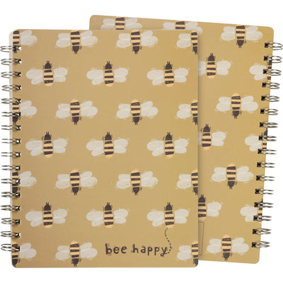 Primitives by Kathy "Bee Happy" Spiral Notebook