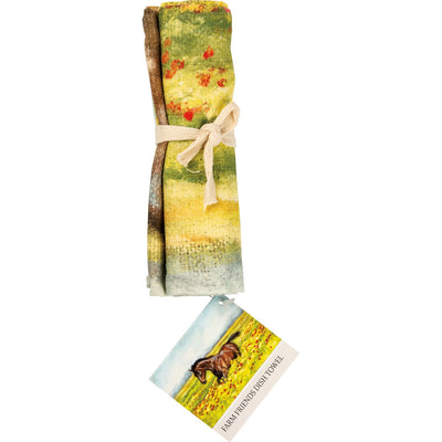 Primitives by Kathy Horse in Field Kitchen Towel