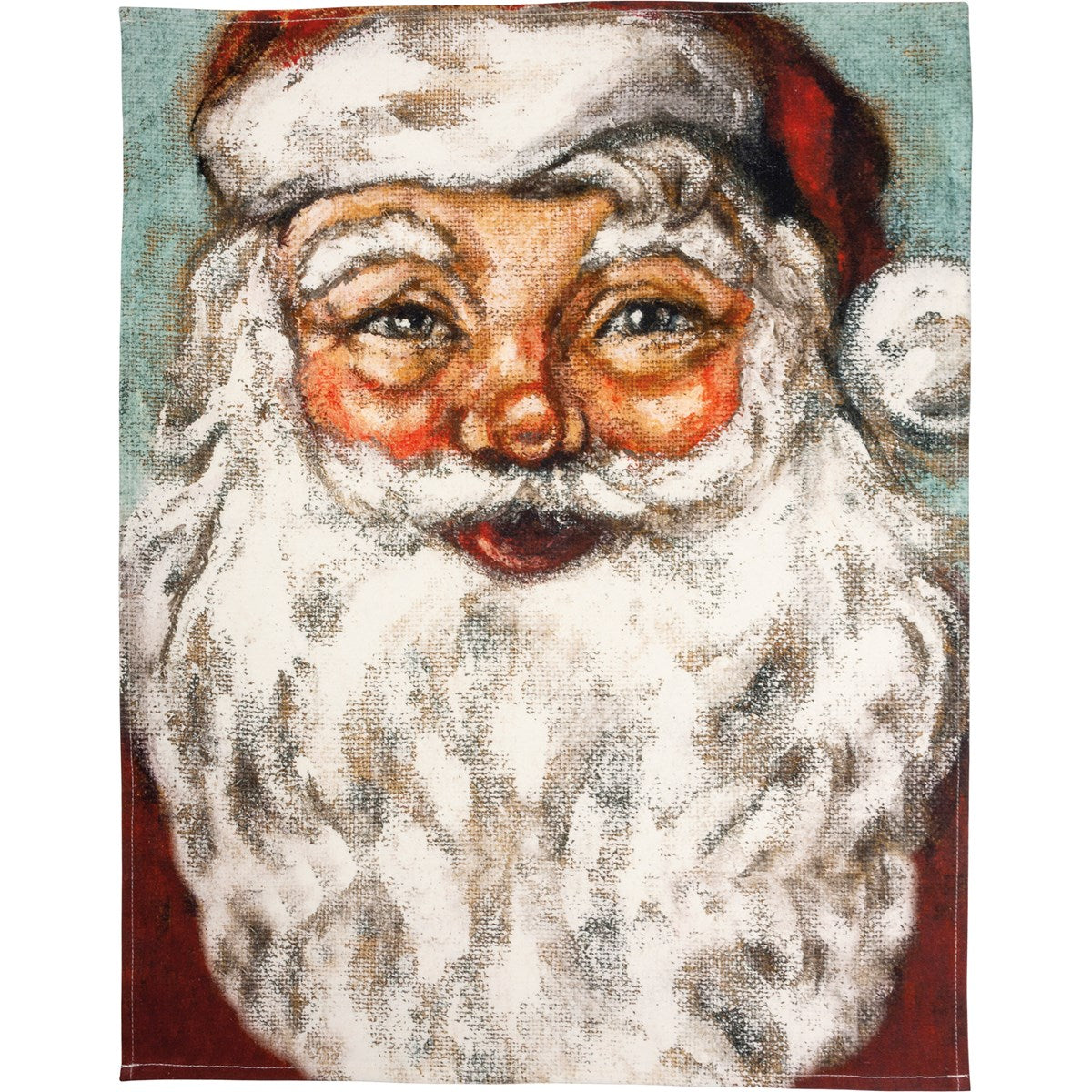 Primitives By Kathy - Kitchen Towel Santa
