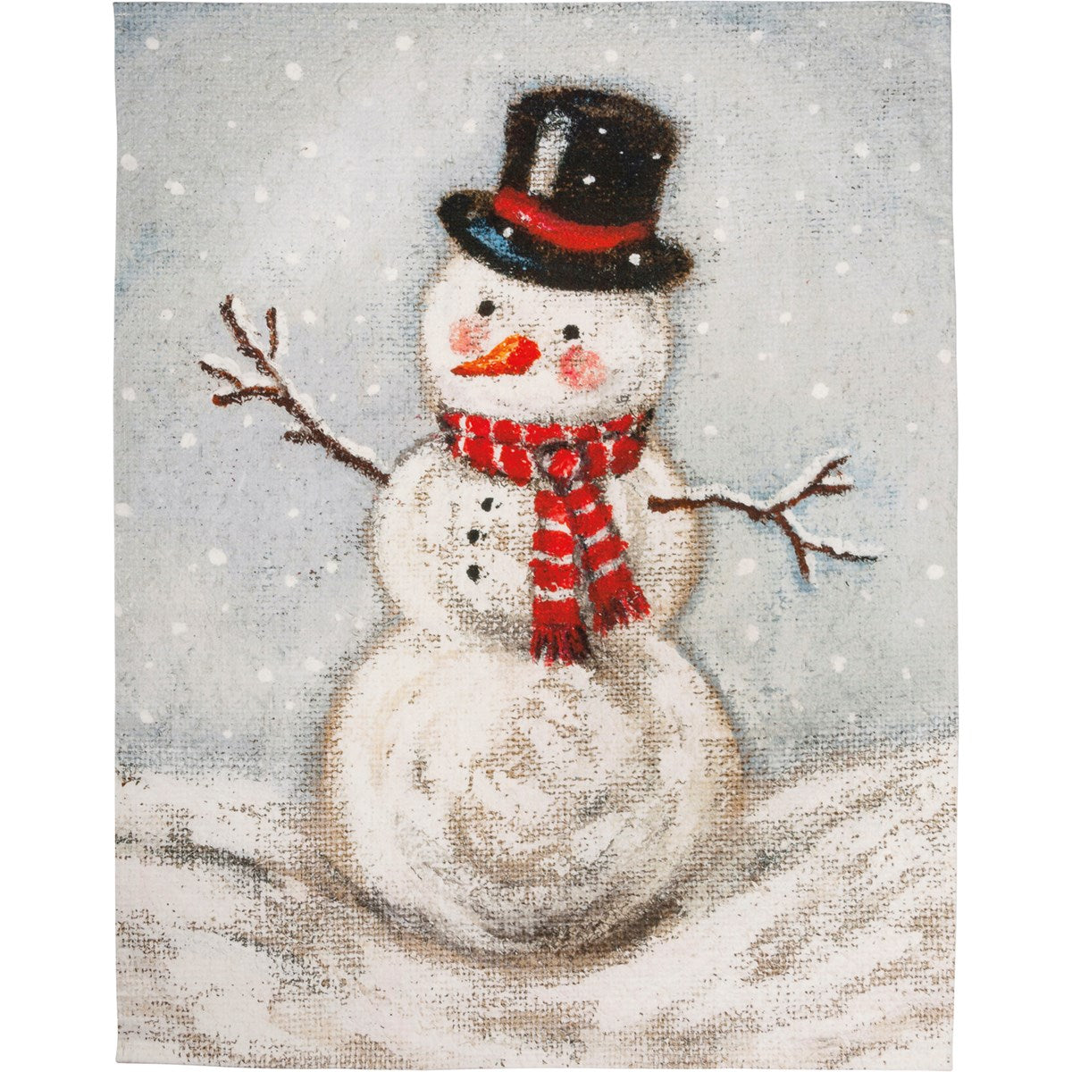 Primitives By Kathy - Kitchen Towel Snowman