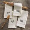 Park Designs - Dish Towel Rooster Print