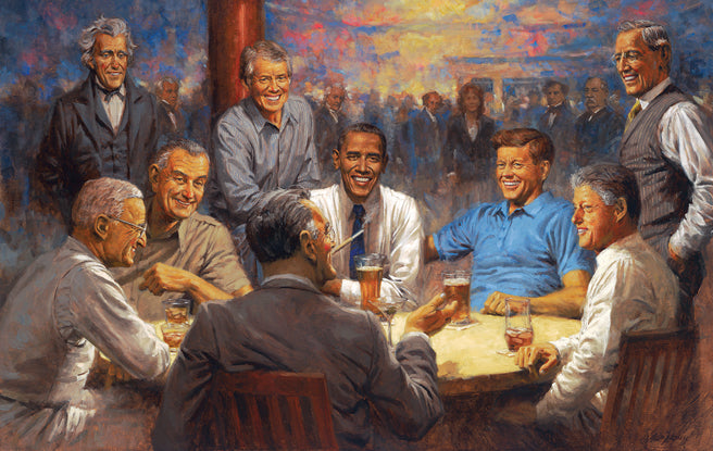 The Democratic Club - 550 Piece Puzzle