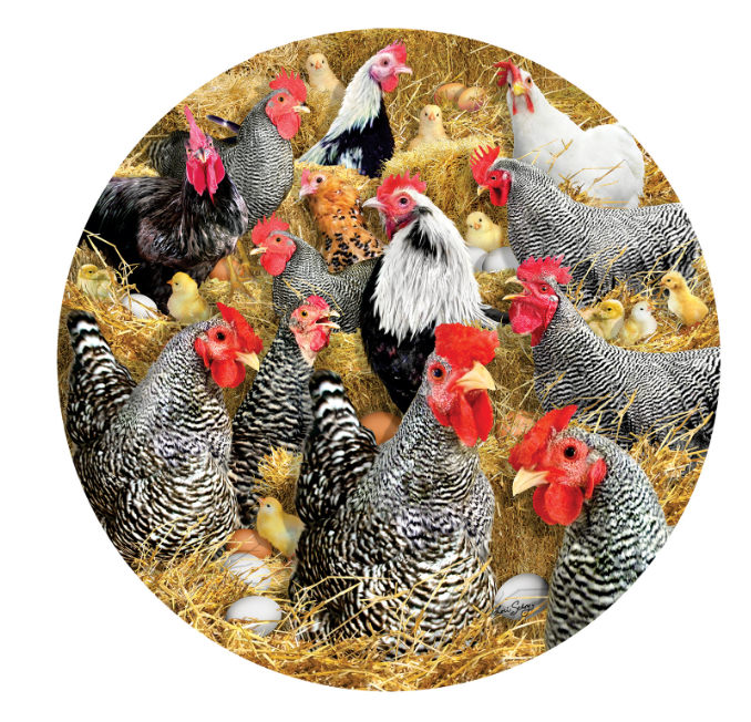 Chickens and Chicks - 1000 Piece Puzzle