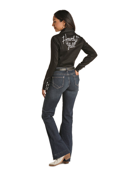 Rock & Roll Cowgirl Women's "Howdy Y'all" Shirt
