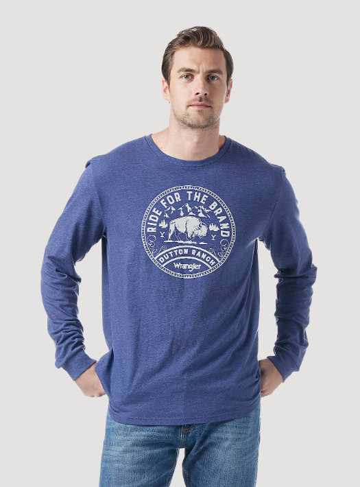 Wrangler Men's Yellowstone Ride for the Brand T-Shirt