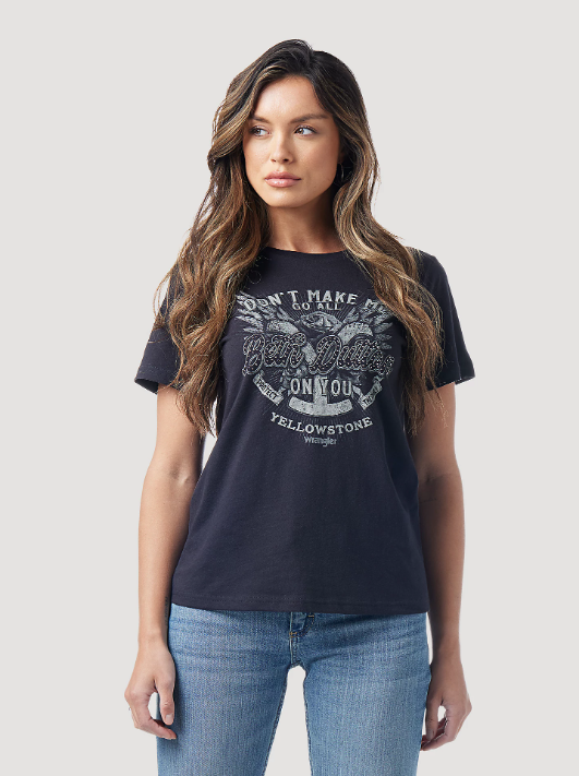 Wrangler Women's Yellowstone All Beth Dutton Tee