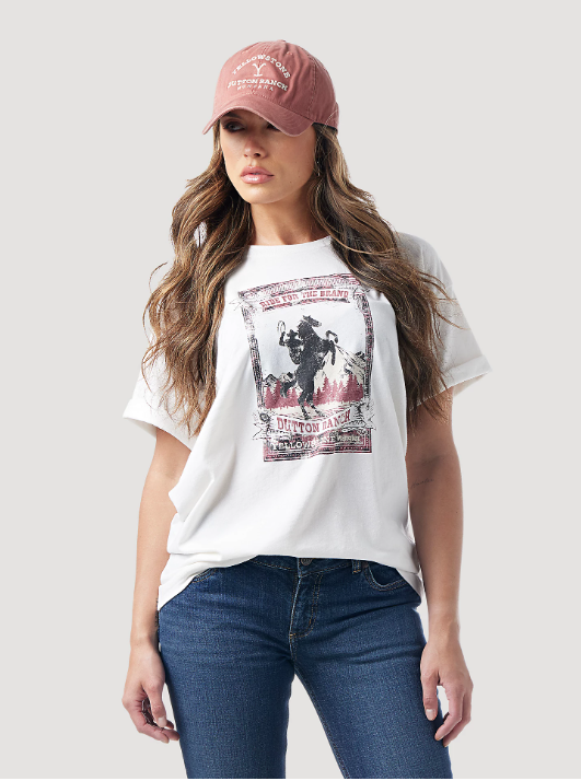 Wrangler Women's Yellowstone Ride for the Brand Tee