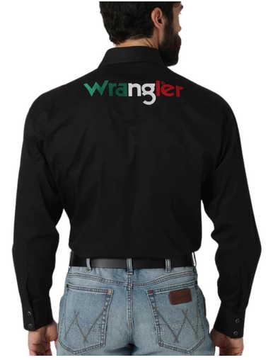 Wrangler Men's Mexican Pride Branded Shirt