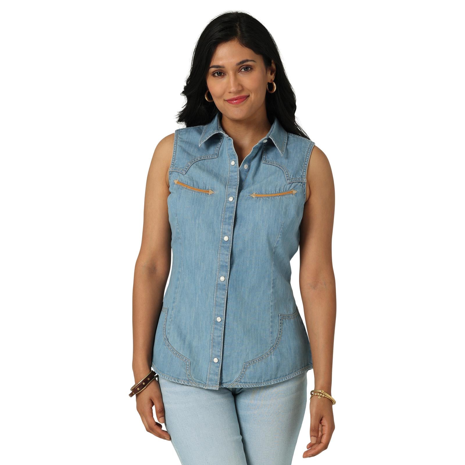 Buy RC Fashion Denim Double Pocket Shirt for Women & Girls at Amazon.in