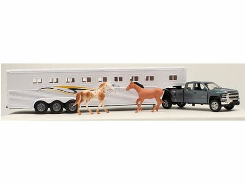 MF Western Bigtime Rodeo Chevy Silverado Truck & Trailer