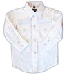 White Horse Boys Solid Western Shirt