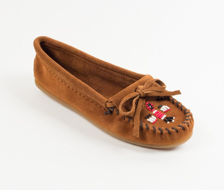 Minnetonka Women's Brown Thunderbird II Moccasin Centerville