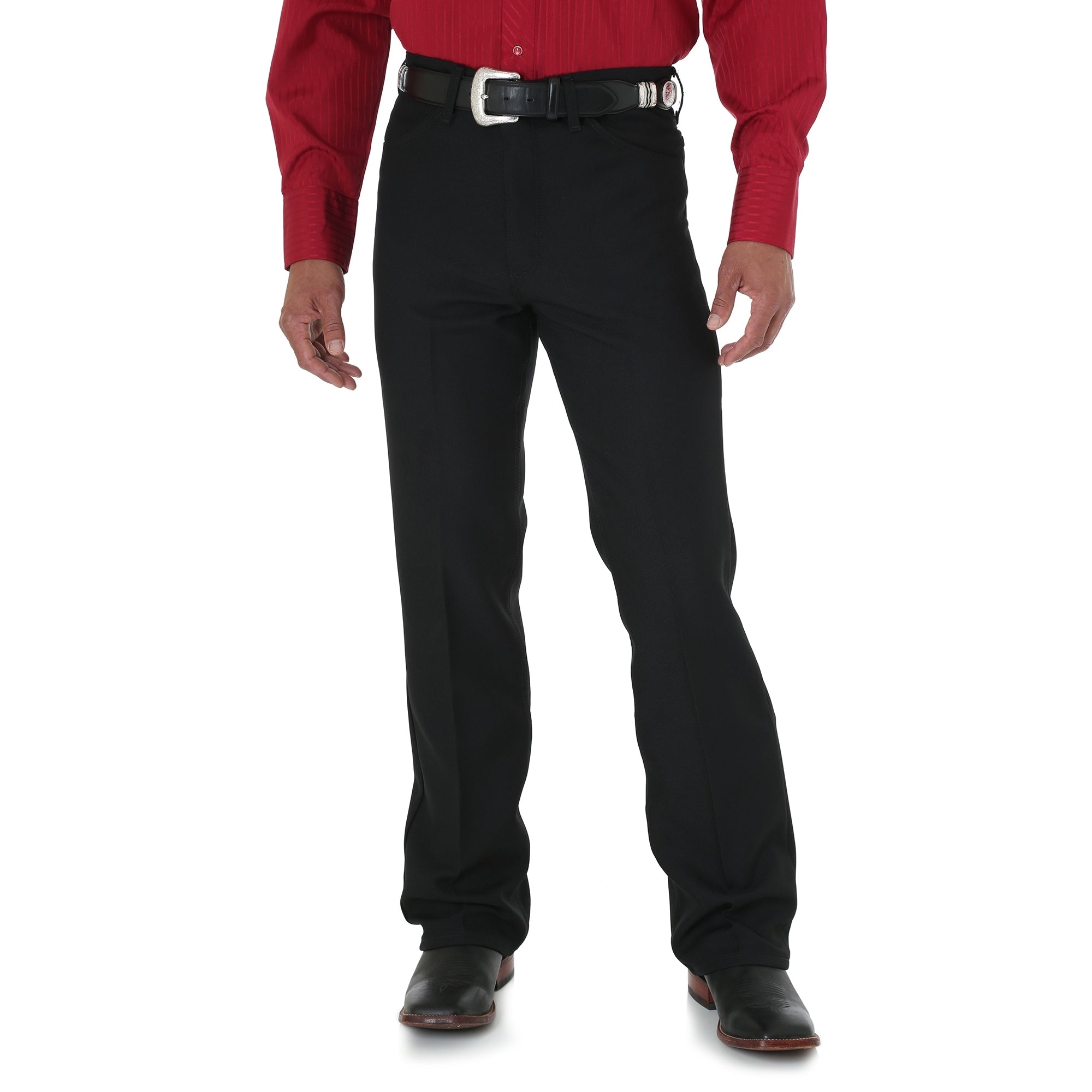 Wrangler Men's Wrancher Dress Jean - Black - Centerville Western Store Wrangler Men's Wrancher Dress Jean - Black - Centerville Western Store