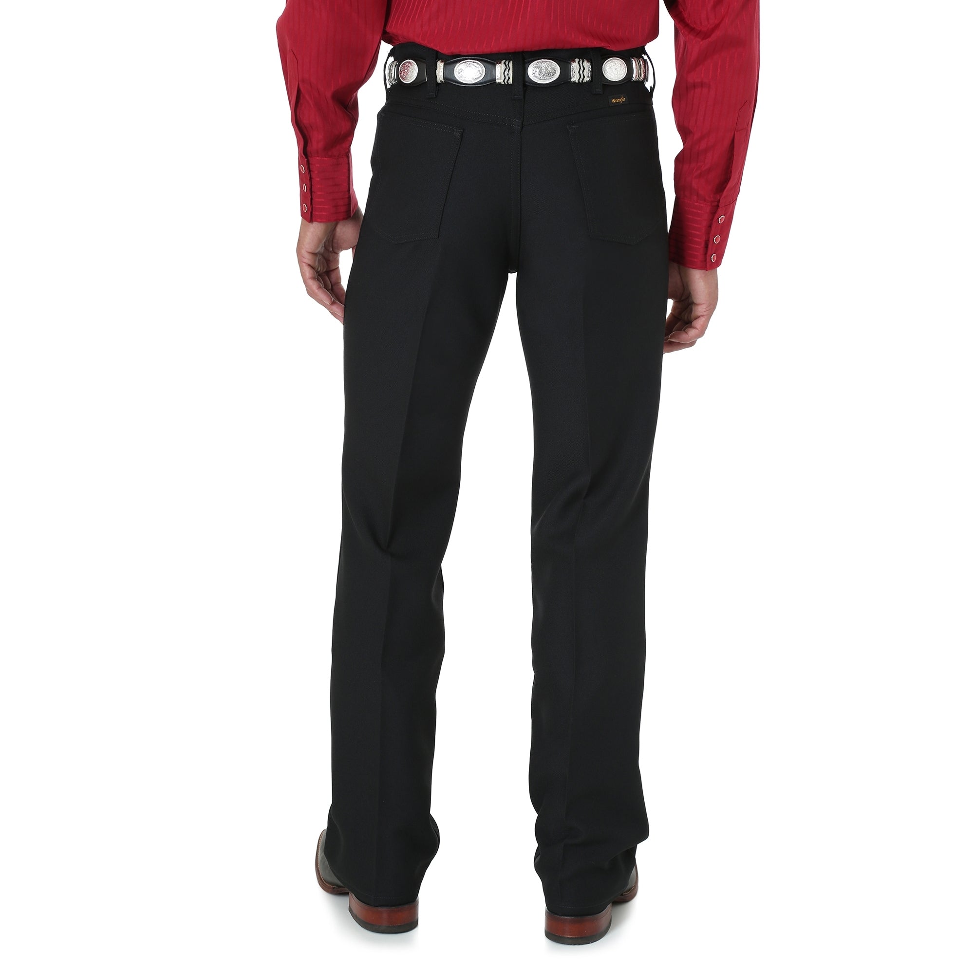 Wrangler Men's Wrancher Dress Jean - Black - Centerville Western Store Wrangler Men's Wrancher Dress Jean - Black - Centerville Western Store