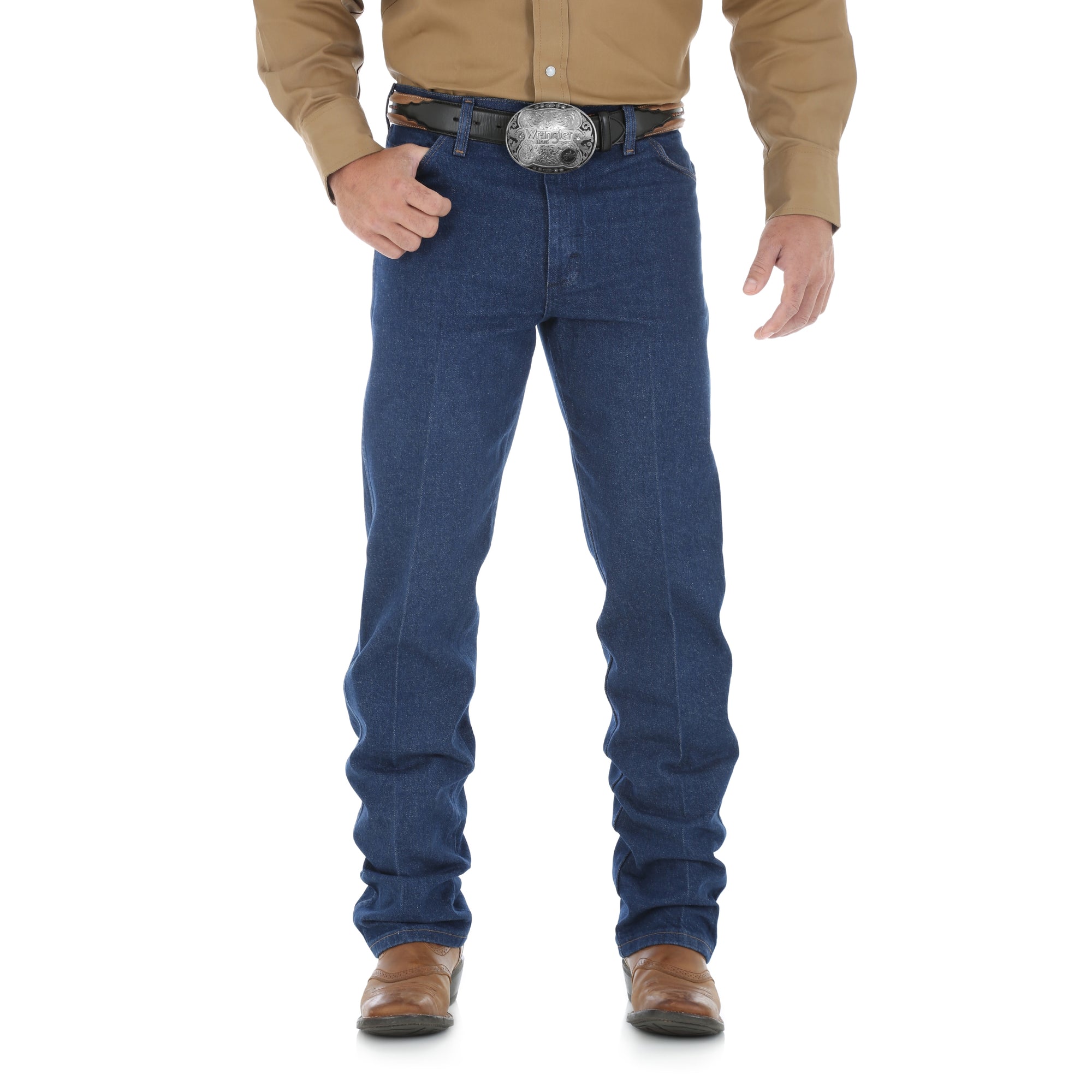 Wrangler Men's Original Fit Cowboy Cut Prewashed Jeans