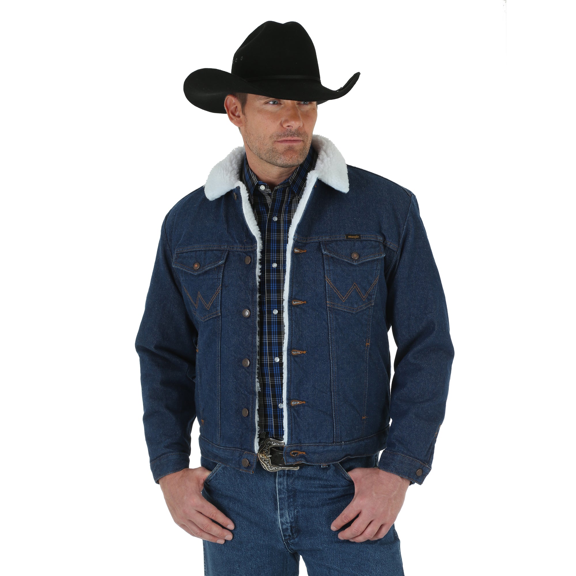 Men's Wrangler Cowboy Cut Unlined Denim Jacket #112335728 | High Country  Western Wear