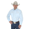 Wrangler Men's Sport Western Snap Shirt - Blue